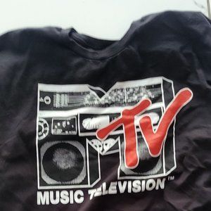 MTV Retro Nostolgic Mens large t-shirt